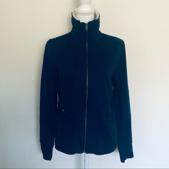 SO Navy Fleece Collar Jacket - Picture 4 of 9